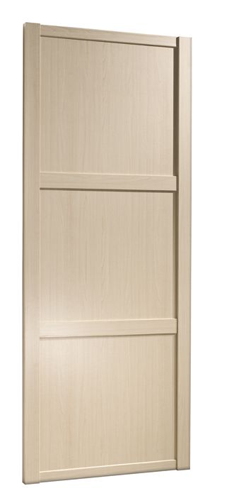 Traditional Sliding Wardrobe Door Maple Style 762mm