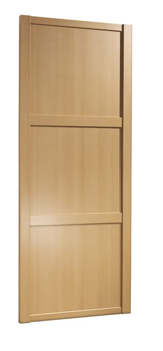 Traditional Sliding Wardrobe Door Beech Style