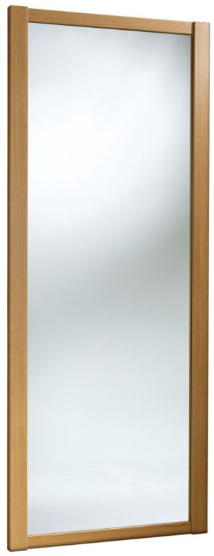 BandQ Mirrored Sliding Wall-to-Wall Wardrobe