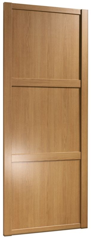 Traditional Sliding Wardrobe Door Oak Style 914mm