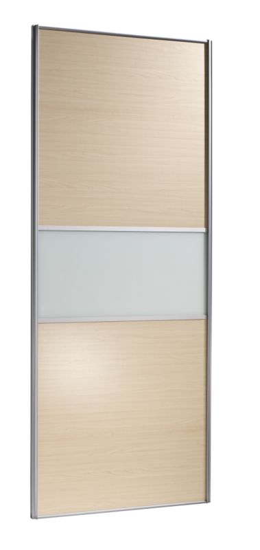 contemporary Sliding Wardrobe Door Maple