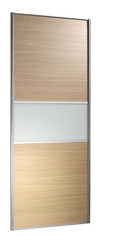 contemporary Sliding Wardrobe Door Oak