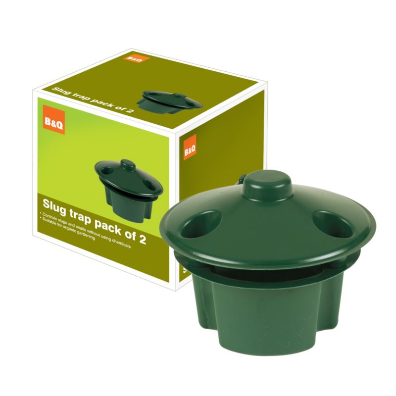 BandQ Slug Traps Pack of 2