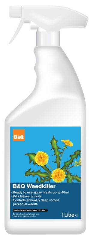 BandQ Weedkiller 1L Rtu
