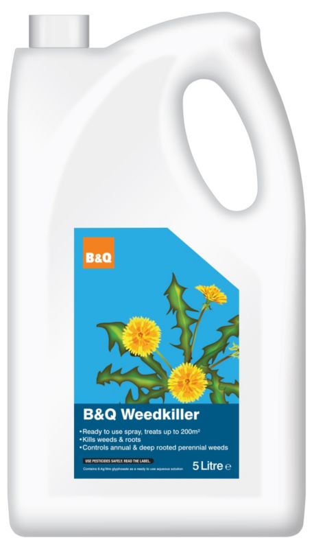 BandQ Weedkiller 5L Rtu