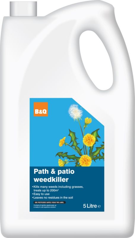BandQ Path and Patio Weedkiller 5L Rtu