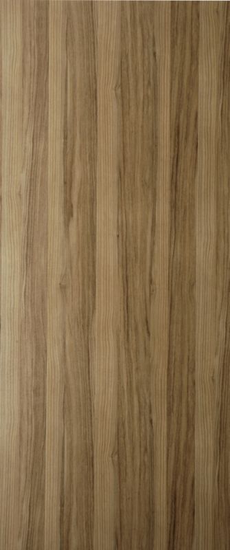 BampQ Morton Planked Walnut Flush Internal Door NAT26PLWAL Walnut Effect