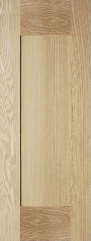 BampQ Chunky Shaker 1 Panel Internal Door NAT23OKCHS Oak Veneer