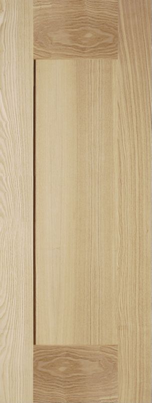 BampQ Chunky Shaker 1 Panel Internal Door NAT20OKCHS Oak Veneer