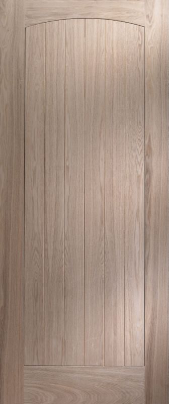 Cottage Panelled Oak Veneer External Door 2032 x 813mm