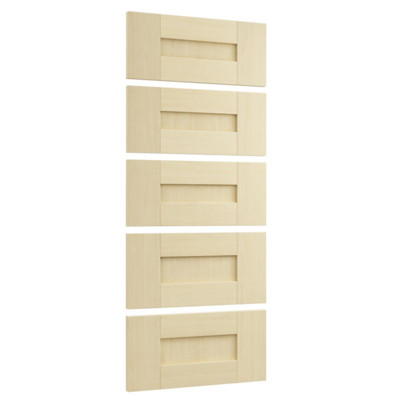 Cooke & Lewis 5 Drawer Tallboy Pack Maple