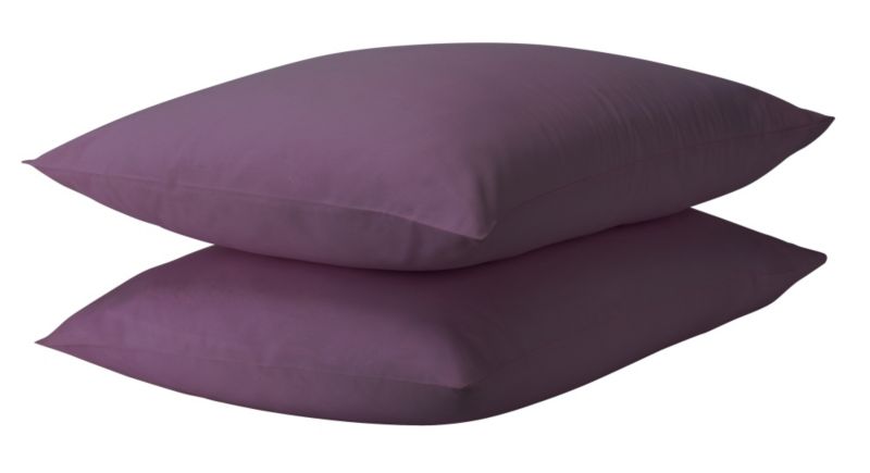 Pair Of Standard Pillowcases Purple