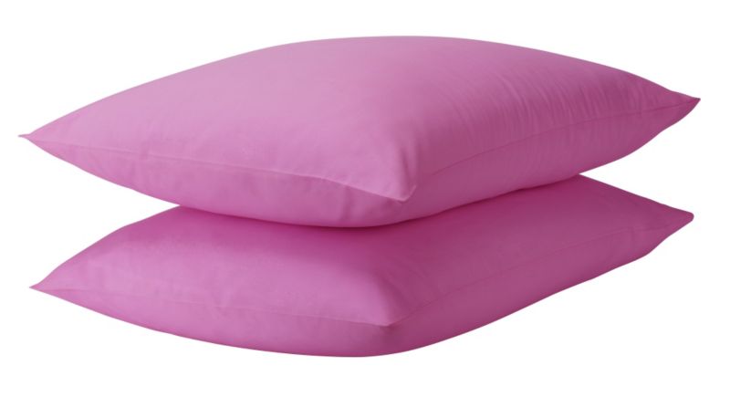 Pair Of Standard Pillowcases Fuchsia