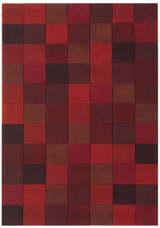 Colours by B&Q Heritage Rug Red (L)160 x (W)120cm