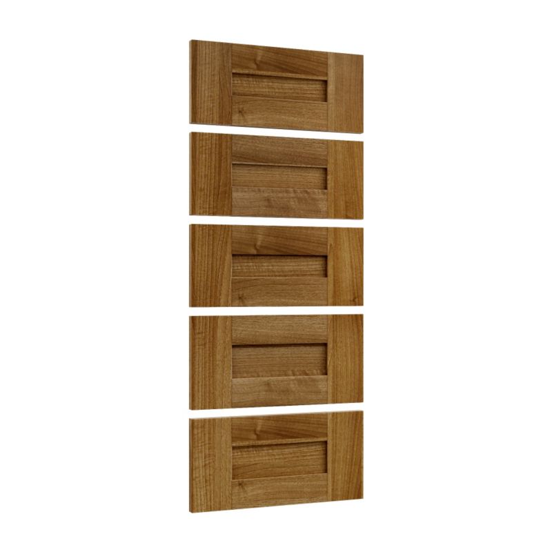 Cooke & Lewis 5 Drawer Tallboy Pack Walnut