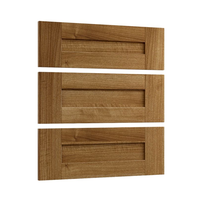 Cooke & Lewis 3 Drawer Mid Chest Pack Walnut