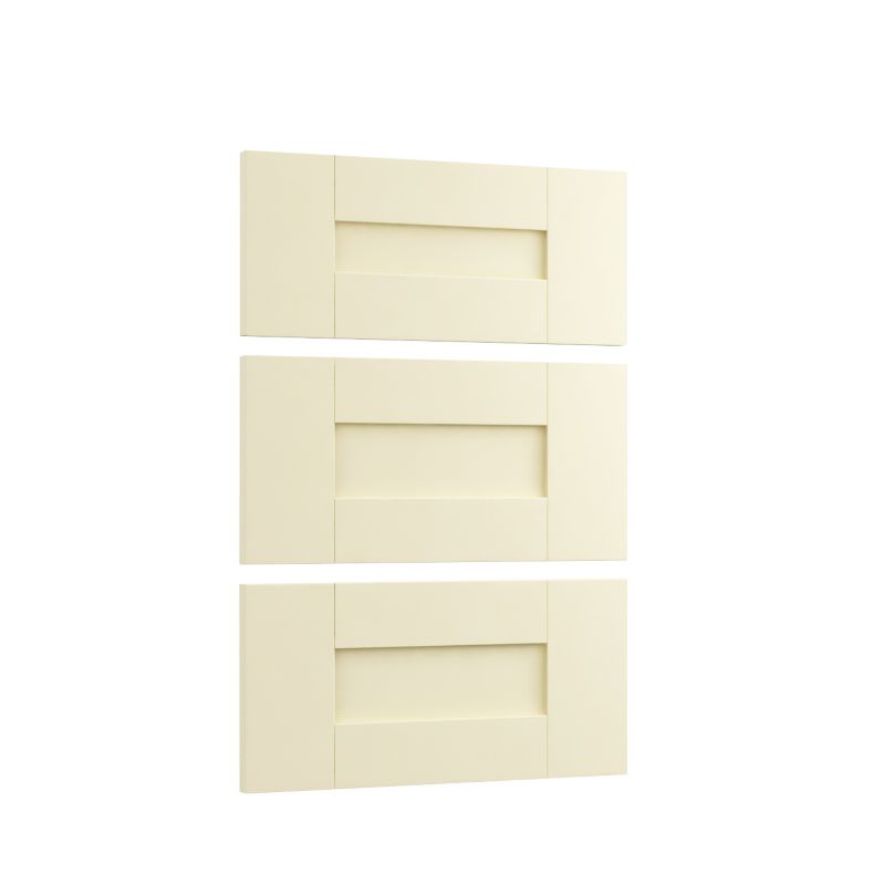 Cooke & Lewis 3 Drawer Bedside Chest Pack Cream