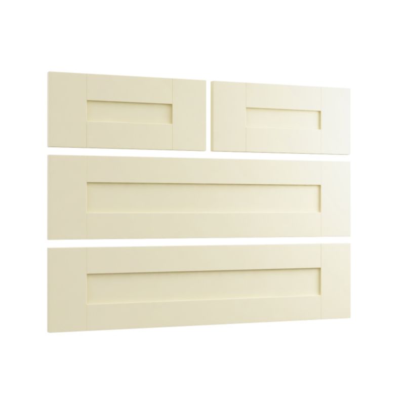 Cooke & Lewis 2 Over 2 Drawer Wide Chest Pack Cream