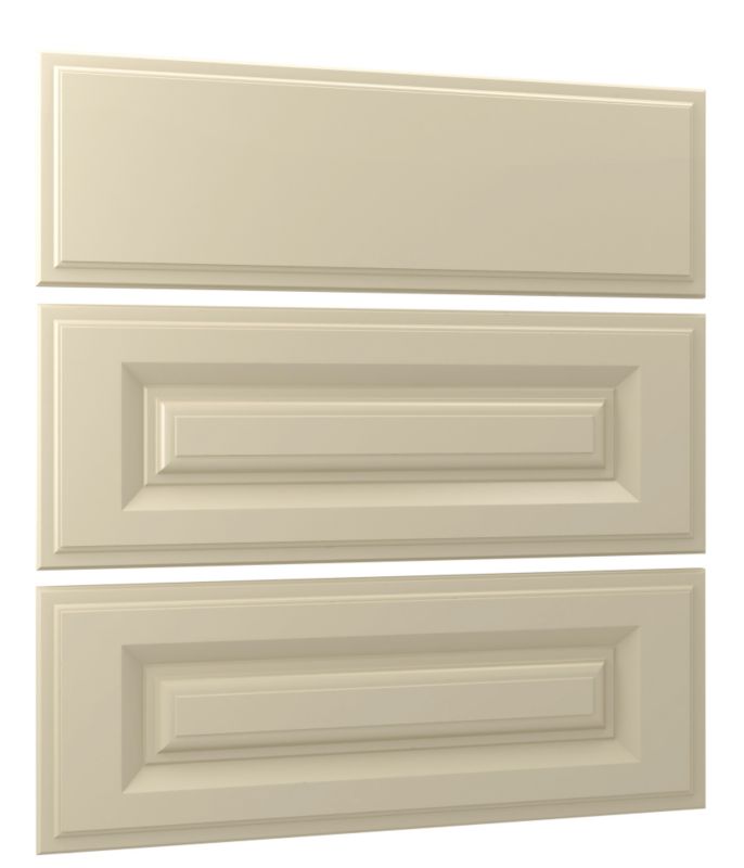 Cooke & Lewis 3 Drawer Mid Chest Pack Cream