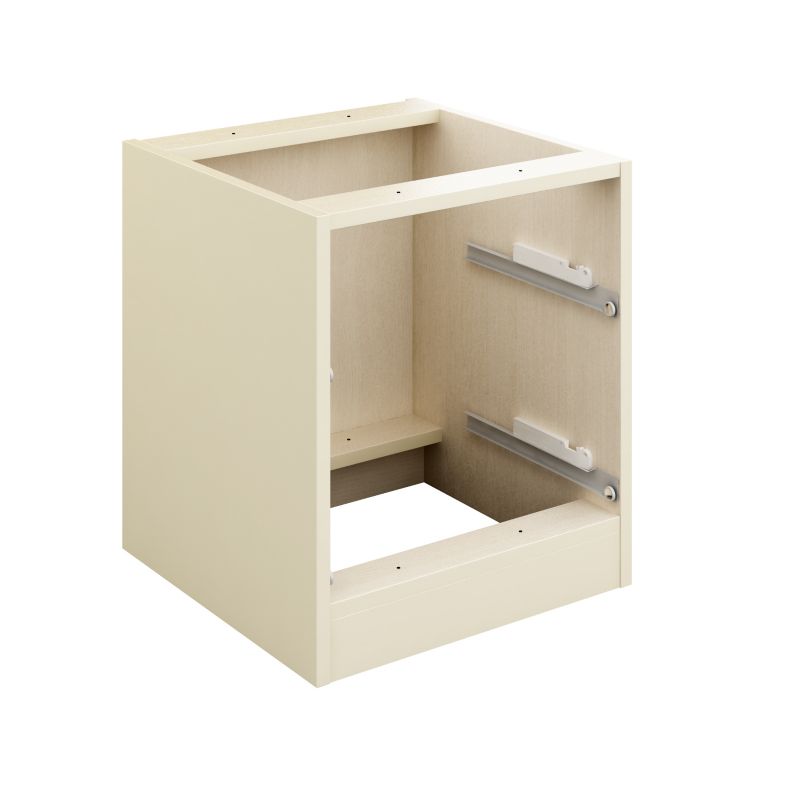 Cooke & Lewis 2 Drawer Bedside Cabinet 450mm Cream