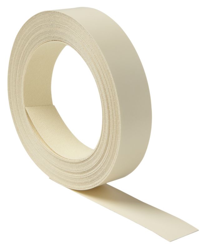 Cooke & Lewis Pre-Glued Edge Tape (10M) Cream