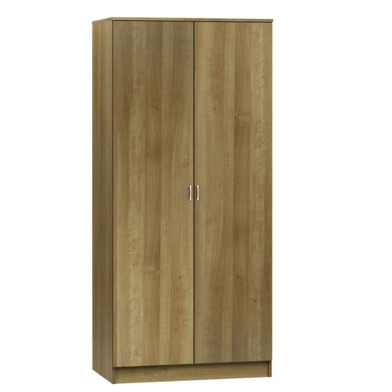 Miami 2 Door Wardrobe Oak Style