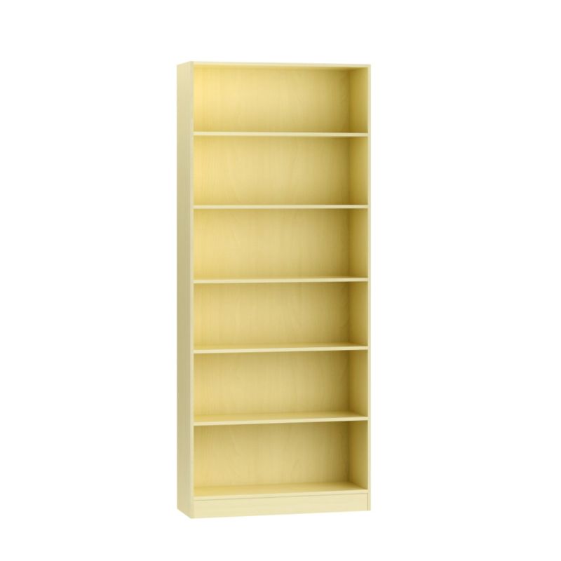 Miami Tall Wide Bookcase Birch Effect