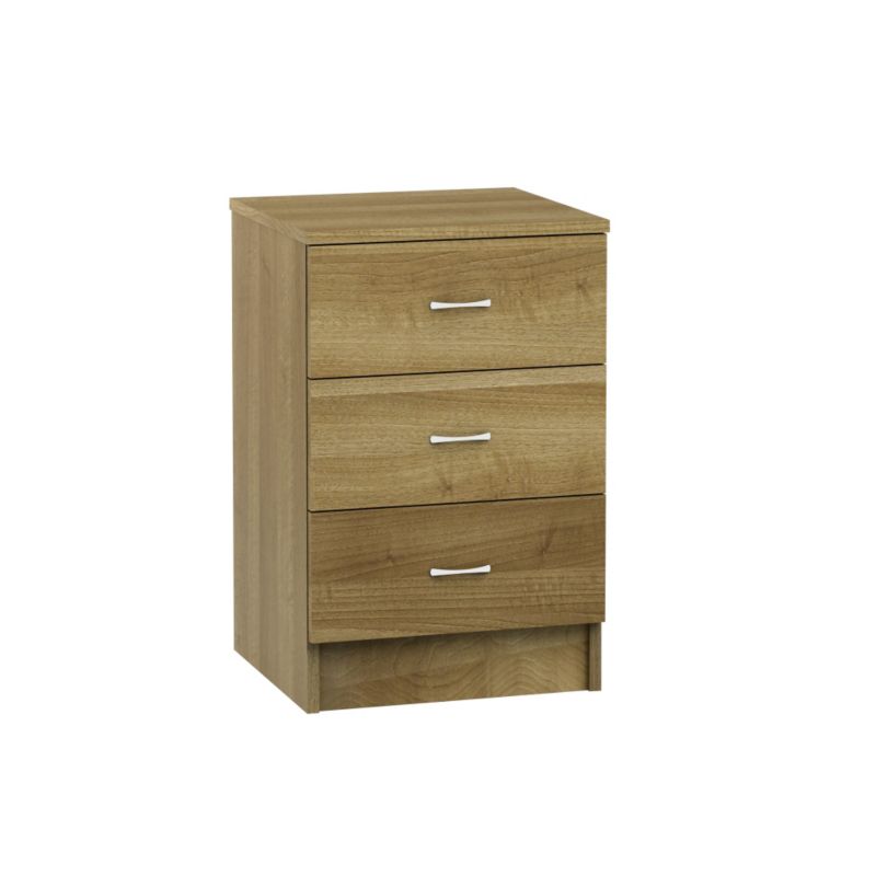 Miami Bedside Chest Walnut Style
