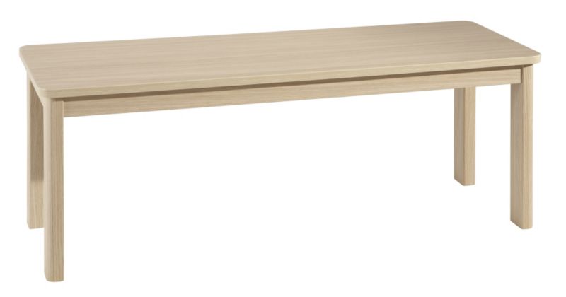 Torino Single Coffee Table Light Oak