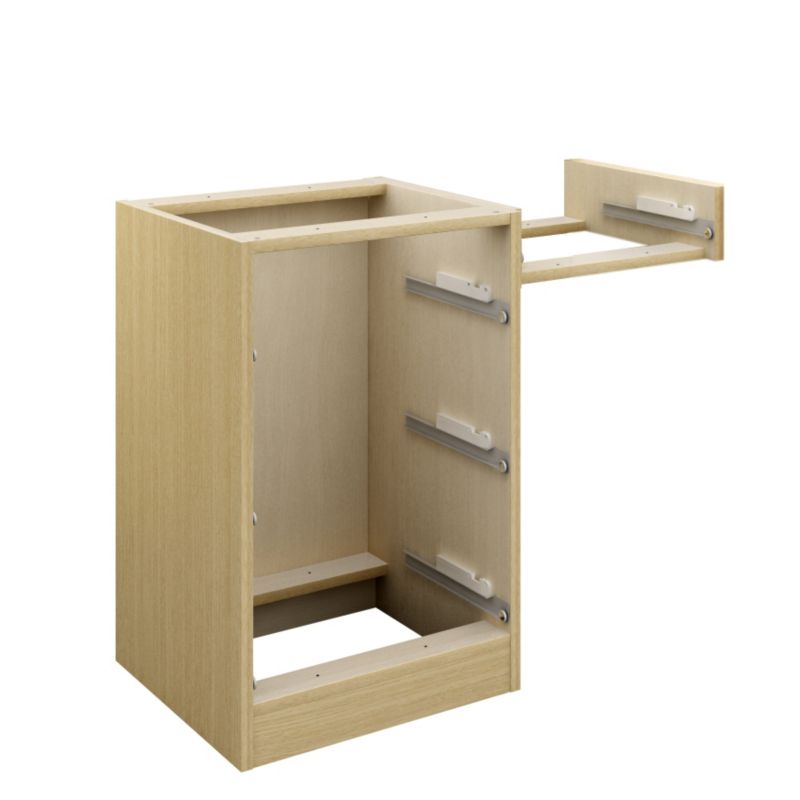 Cooke and Lewis Single Dressing Table Fitted Ferrara Oak