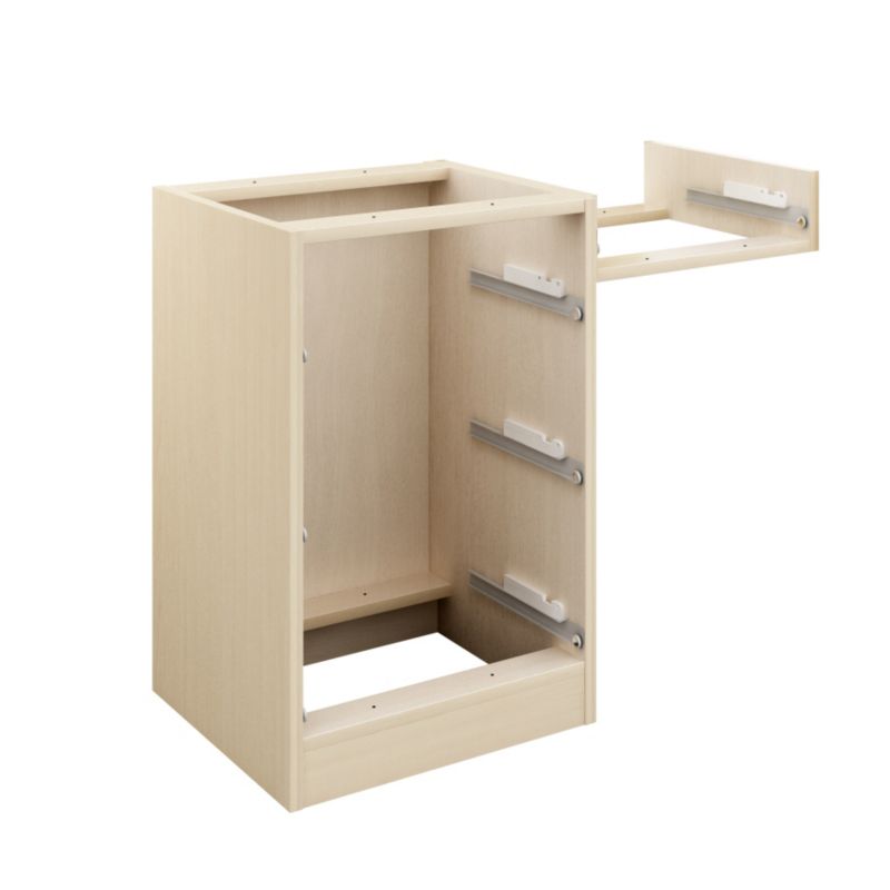 Cooke and Lewis Single Dressing Table Fitted Maple