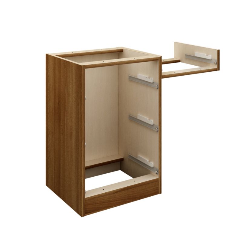 Cooke and Lewis Single Dressing Table Fitted Walnut