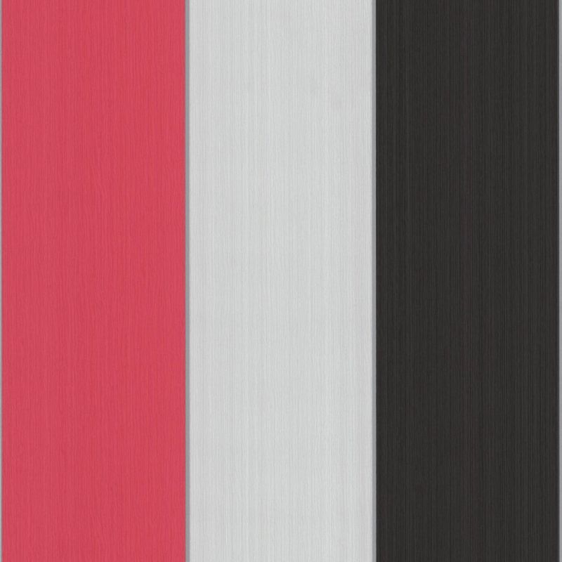 Colours by BandQ Unity Stripe Wallcovering Hot