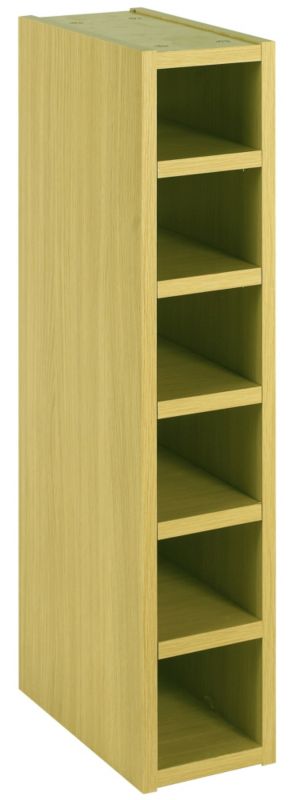 it Kitchens Oak Style Wine Rack 150mm