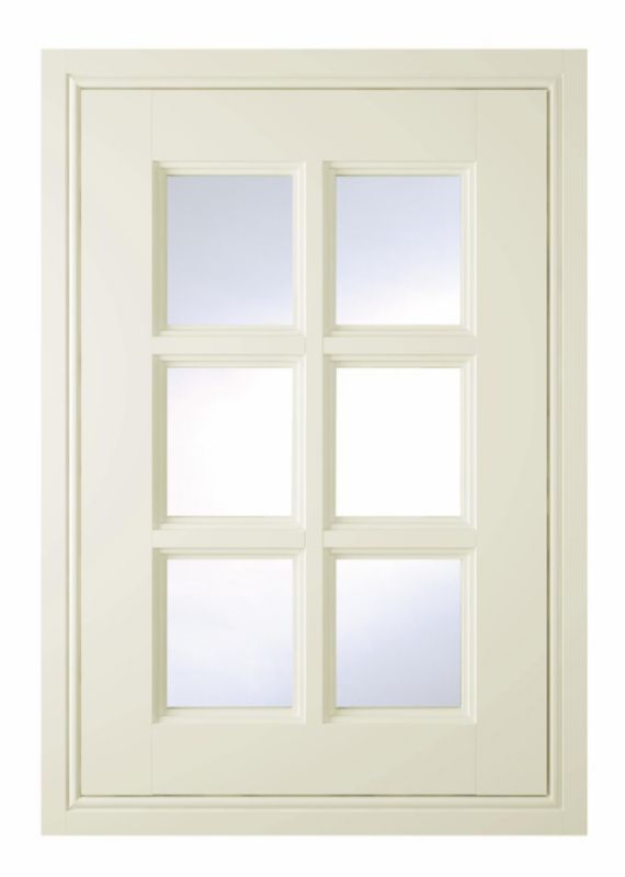 it Kitchens Framed Classic Cream Pack G Glazed Door 500mm
