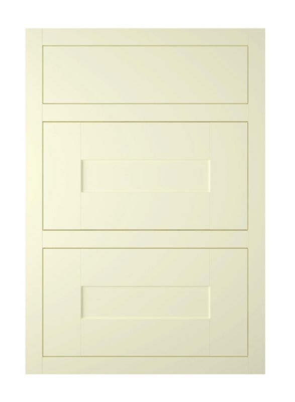 it Kitchens Framed Ivory Style Pack C Drawer Fronts 500mm
