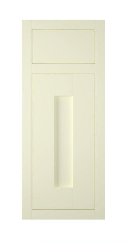 it Kitchens Framed Ivory Style Pack M Drawerline Door and Drawer Front 300mm