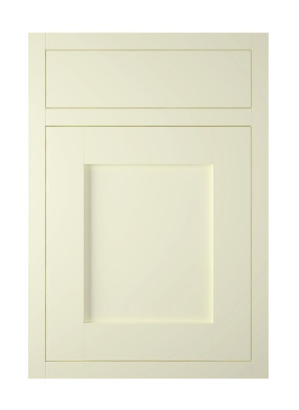 it Kitchens Framed Ivory Style Pack Q Drawerline Door and Drawer Front 500mm