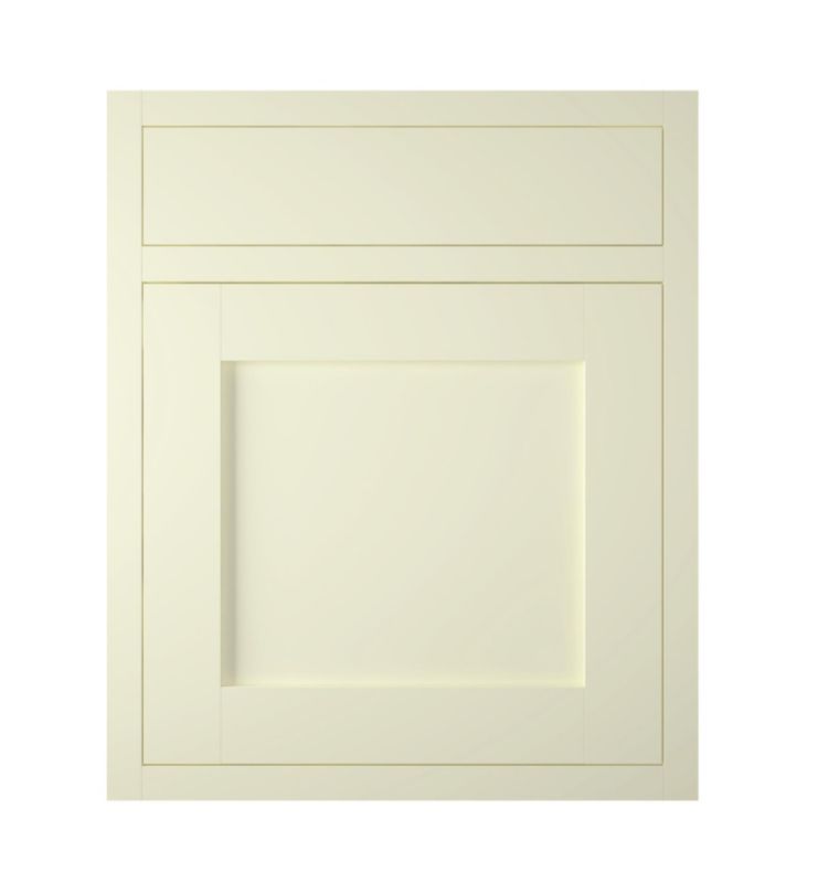 it Kitchens Framed Ivory Style Pack S Drawerline Door and Drawer Front 600mm