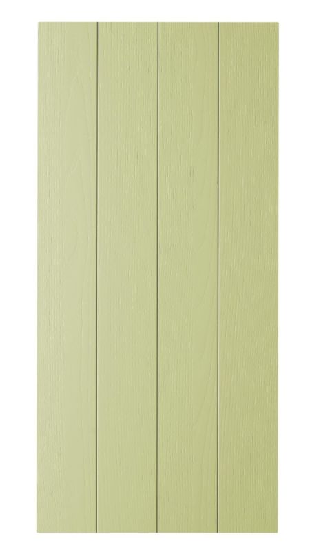 Cooke & Lewis Carisbrooke Green Clad On Wall Panel
