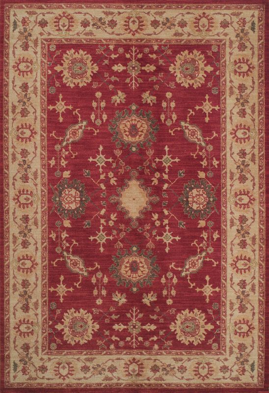 Colours by B&Q Persian Classics Rug Red (W)120 x (L)170cm