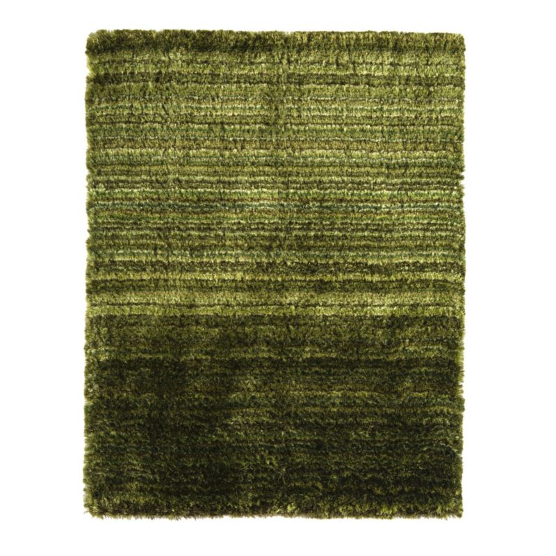 Colours by B&Q Elegance Stripe Green (W)80 x (L)150cm