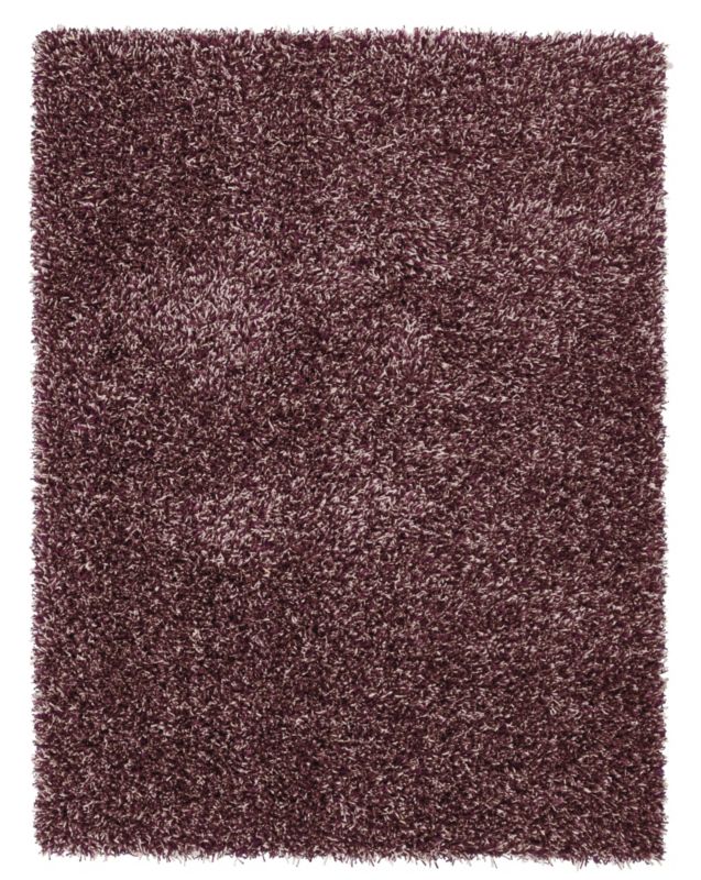 Colours by B&Q Candy Ribbon Rug Mulberry (W)120 x (L)170cm