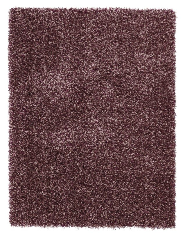 Colours by B&Q Candy Ribbon Rug Mulberry (W)160 x (L)230cm