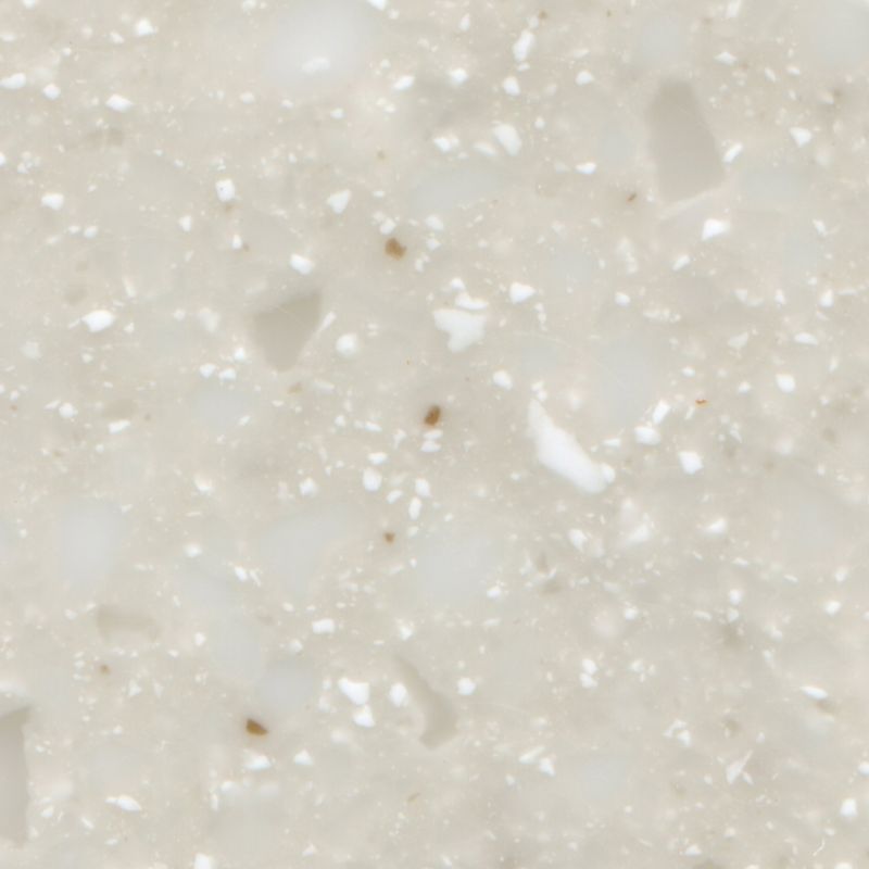 Save on this Earthstone Solid Surface Pastel Worktop with Sink and Right Hand Drainer 1.8m