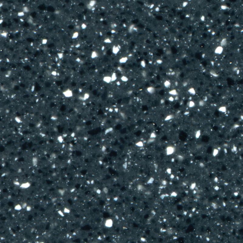 Save on this Earthstone Solid Surface Graphite Worktop with Sink and Right Hand Drainer 1.8m