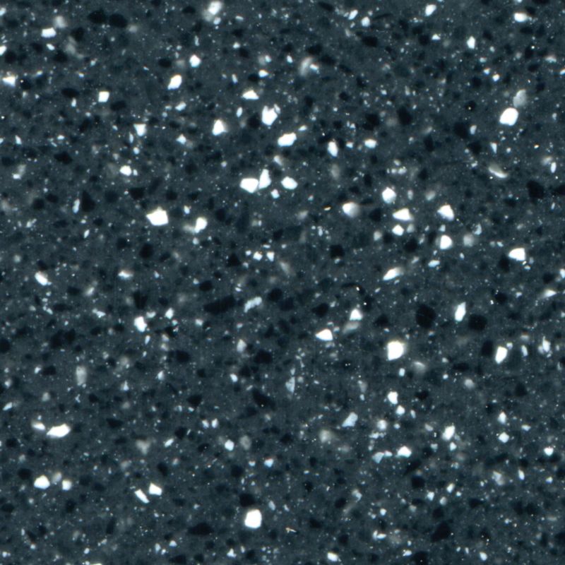 Save on this Earthstone Solid Surface Graphite Worktop with Sink and Left Hand Drainer 1.8m