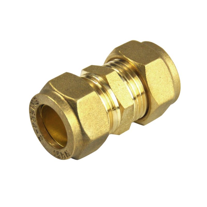 PlumbSure Compression Coupler 15mm 10Pk