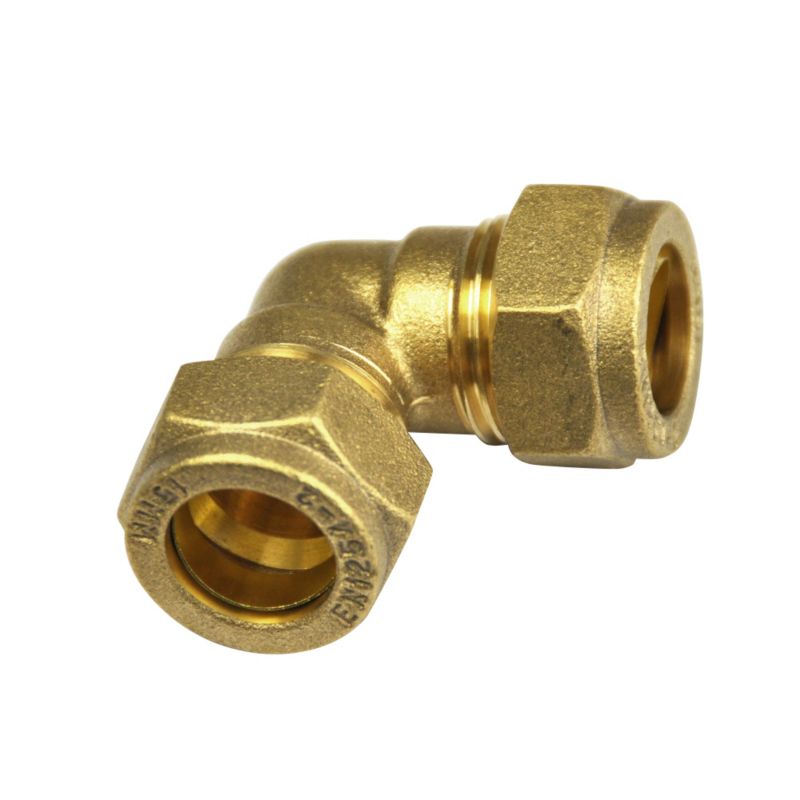 PlumbSure Compression Elbow 15mm 10Pk