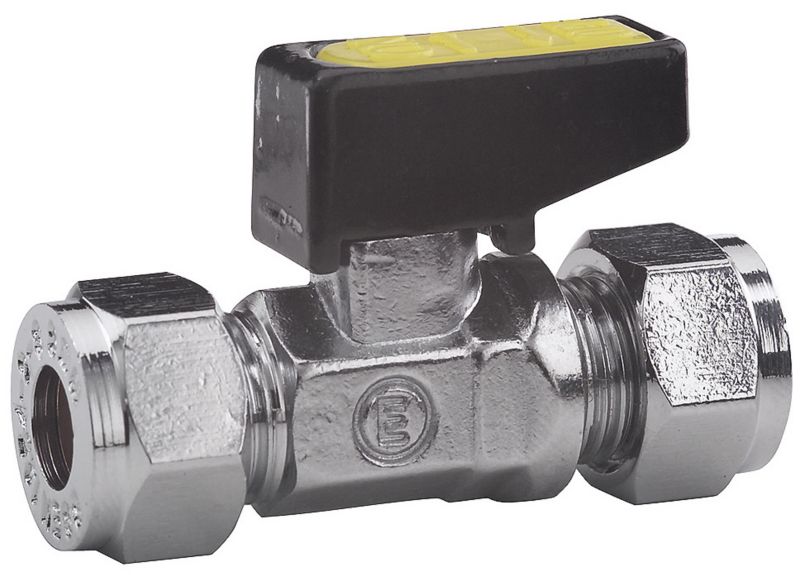 PlumbSure Gas Lever Valve 15mm